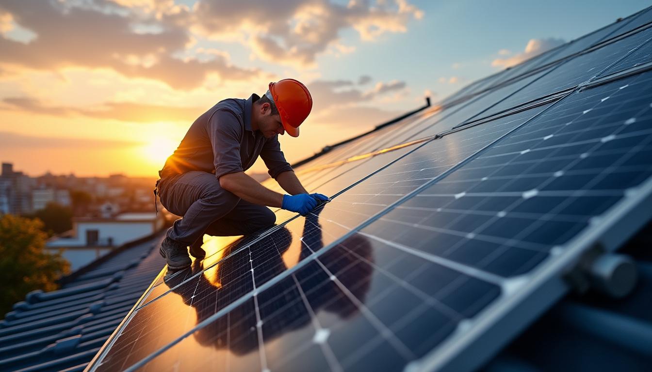 Illustration: Les composants d’un panneau solaire et leur rôle dans le fonctionnement