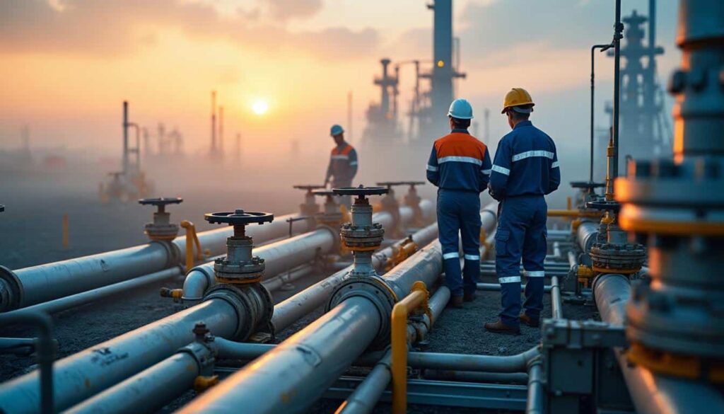 Le processus d’extraction du gaz naturel : étapes et enjeux clés