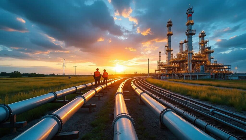 Cycle de vie du gaz naturel : étapes, enjeux et impacts environnementaux