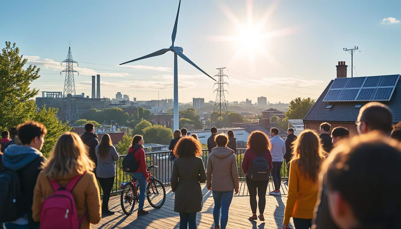 Illustration: Les enjeux majeurs de la transition énergétique pour la société