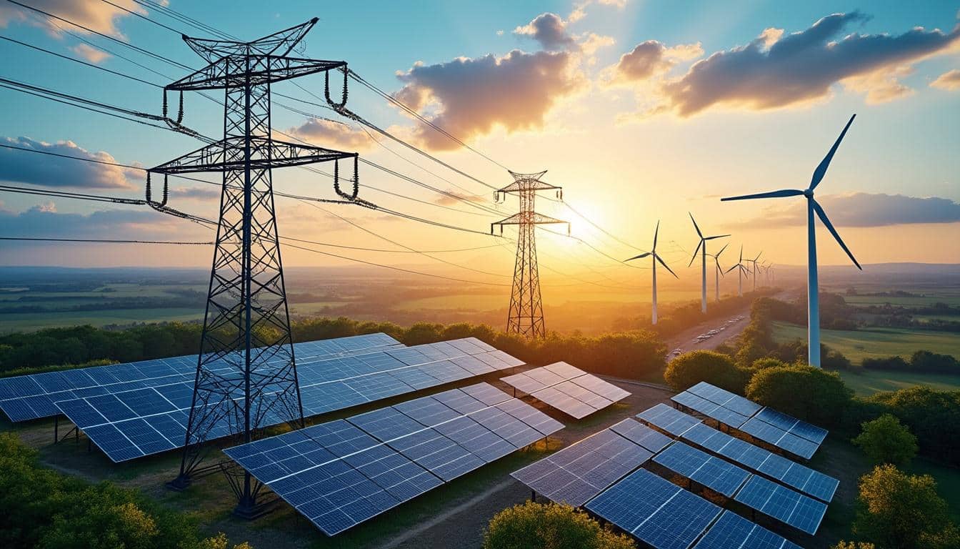 Illustration: Fonctionnement et architecture : comparatif entre smart grid et réseau classique