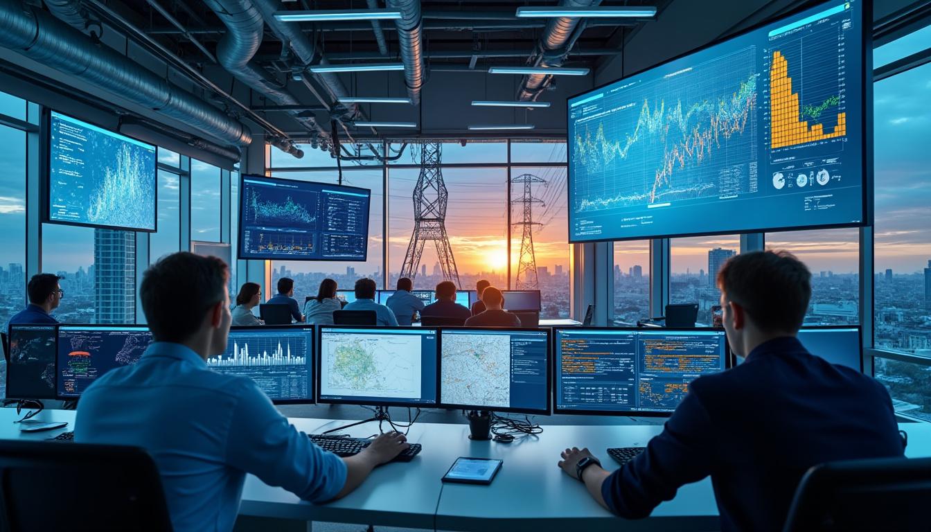 Illustration: Définition et principes des réseaux électriques intelligents : quelle est la technologie derrière les smart grids ?
