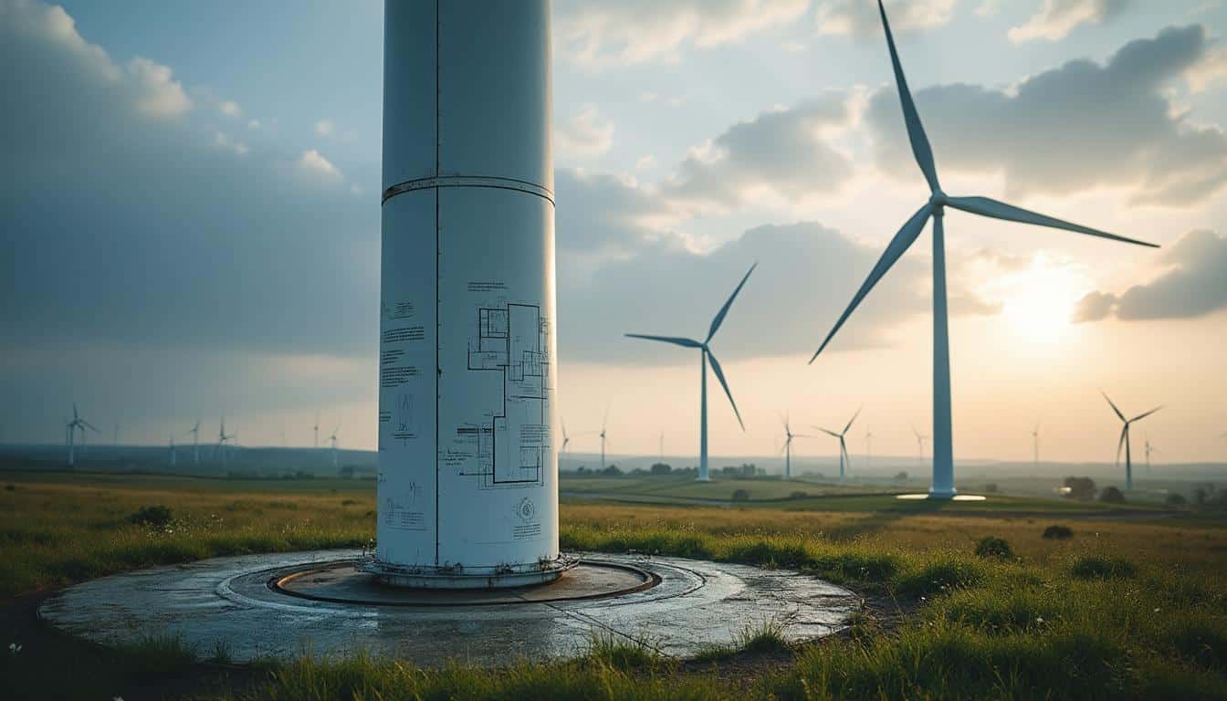 Schéma de l’éolienne : guide pour comprendre ses composants clés