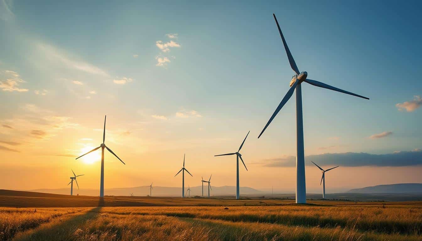 Illustration: Définition de la taille d’une éolienne et ses composantes principales