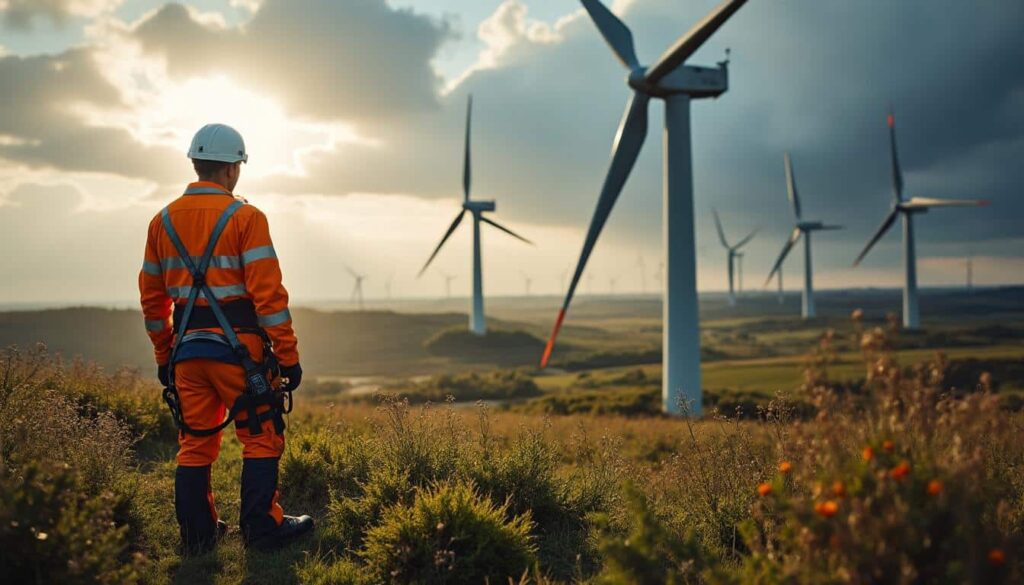 La taille d’une éolienne : dimensions, puissance et innovations