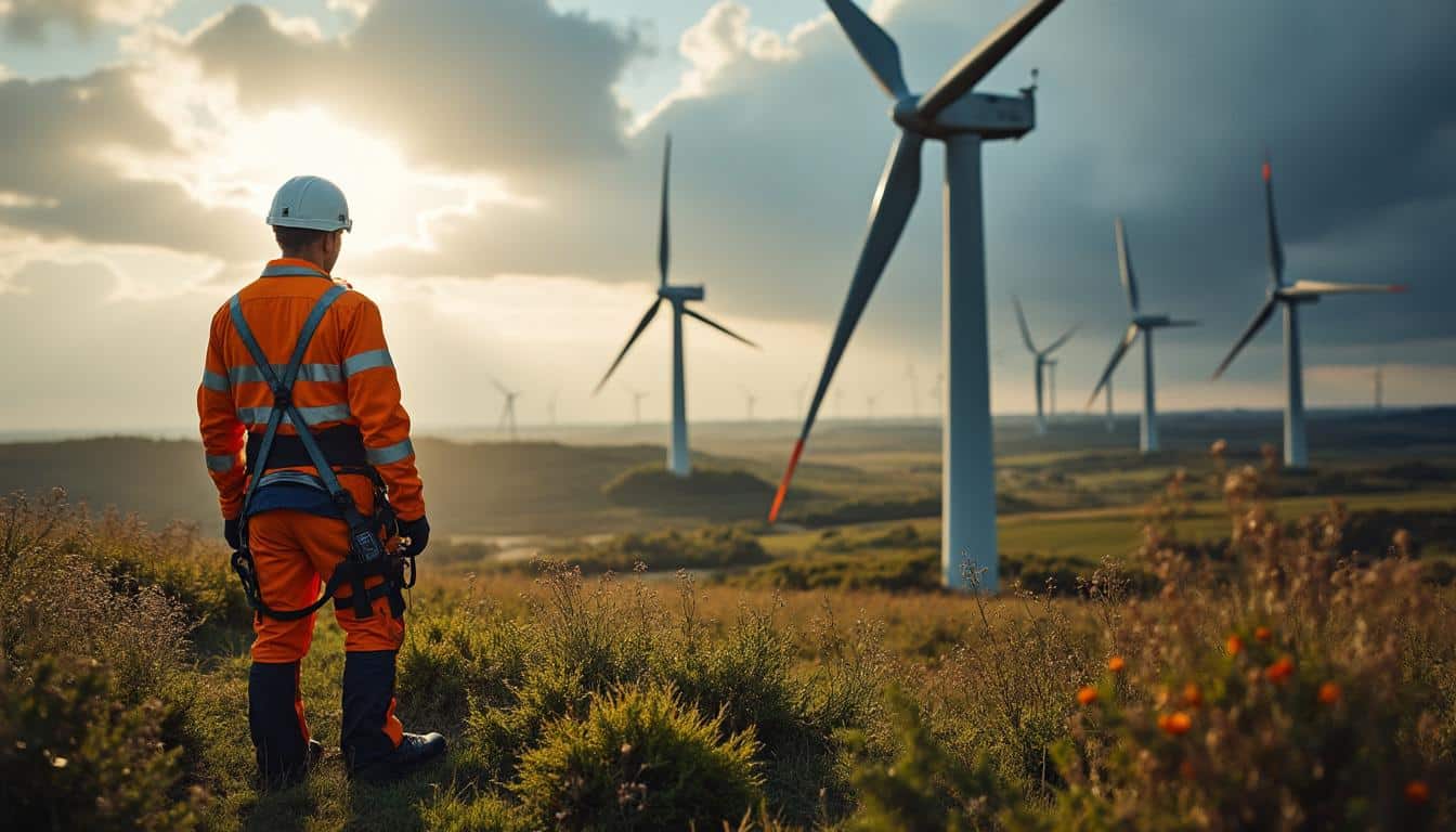 La taille d’une éolienne : dimensions, puissance et innovations