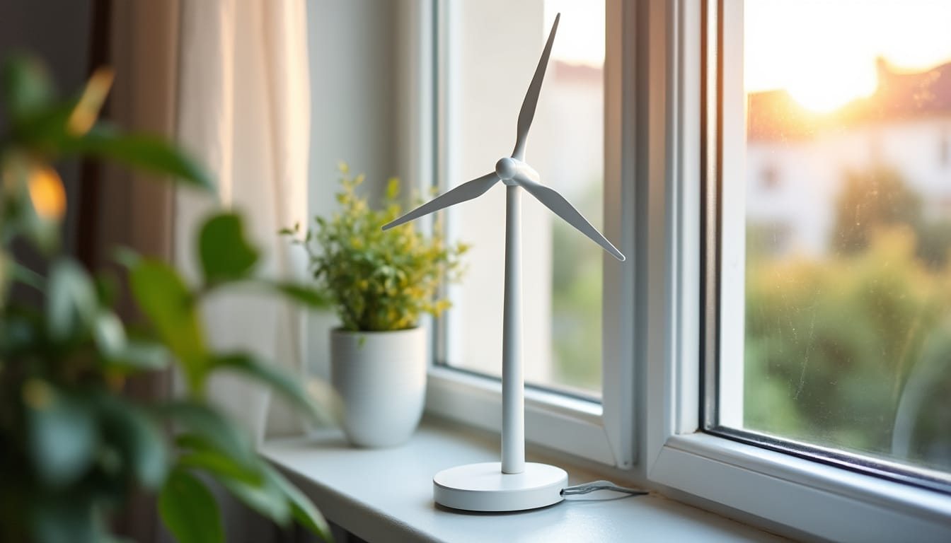 Illustration: Définition et fonctionnement de l’éolienne miniature