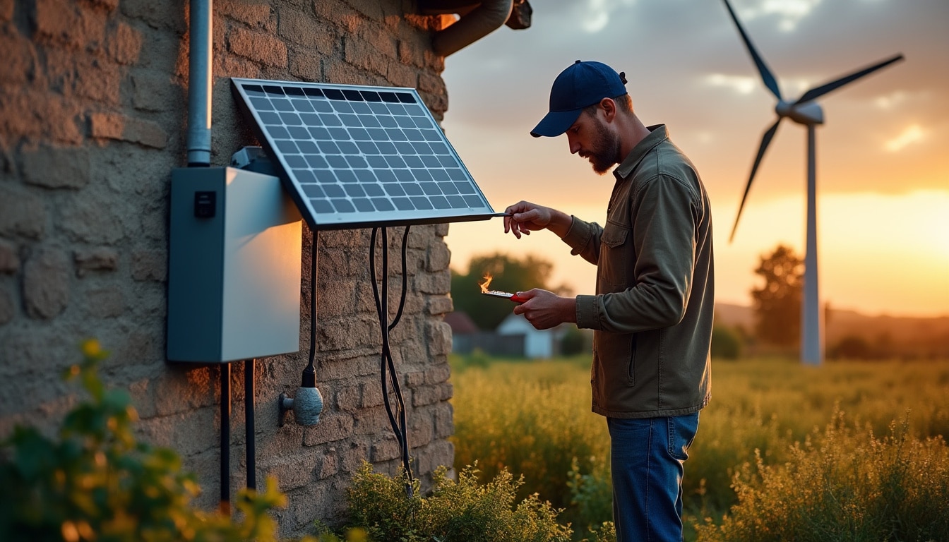 Illustration: Définition et principes de l’éolienne pour particulier en 220V