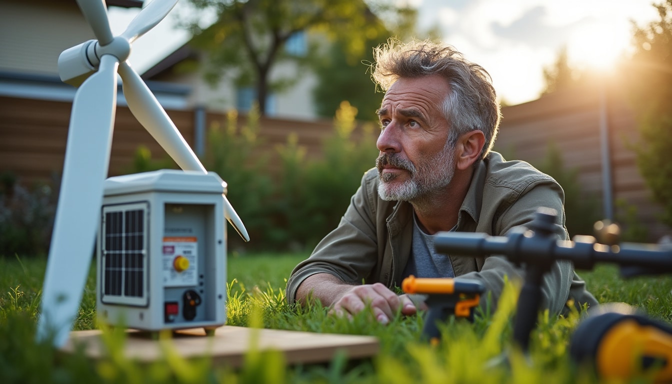 Illustration: Avantages et limites de l’éolienne pour particulier en 220V