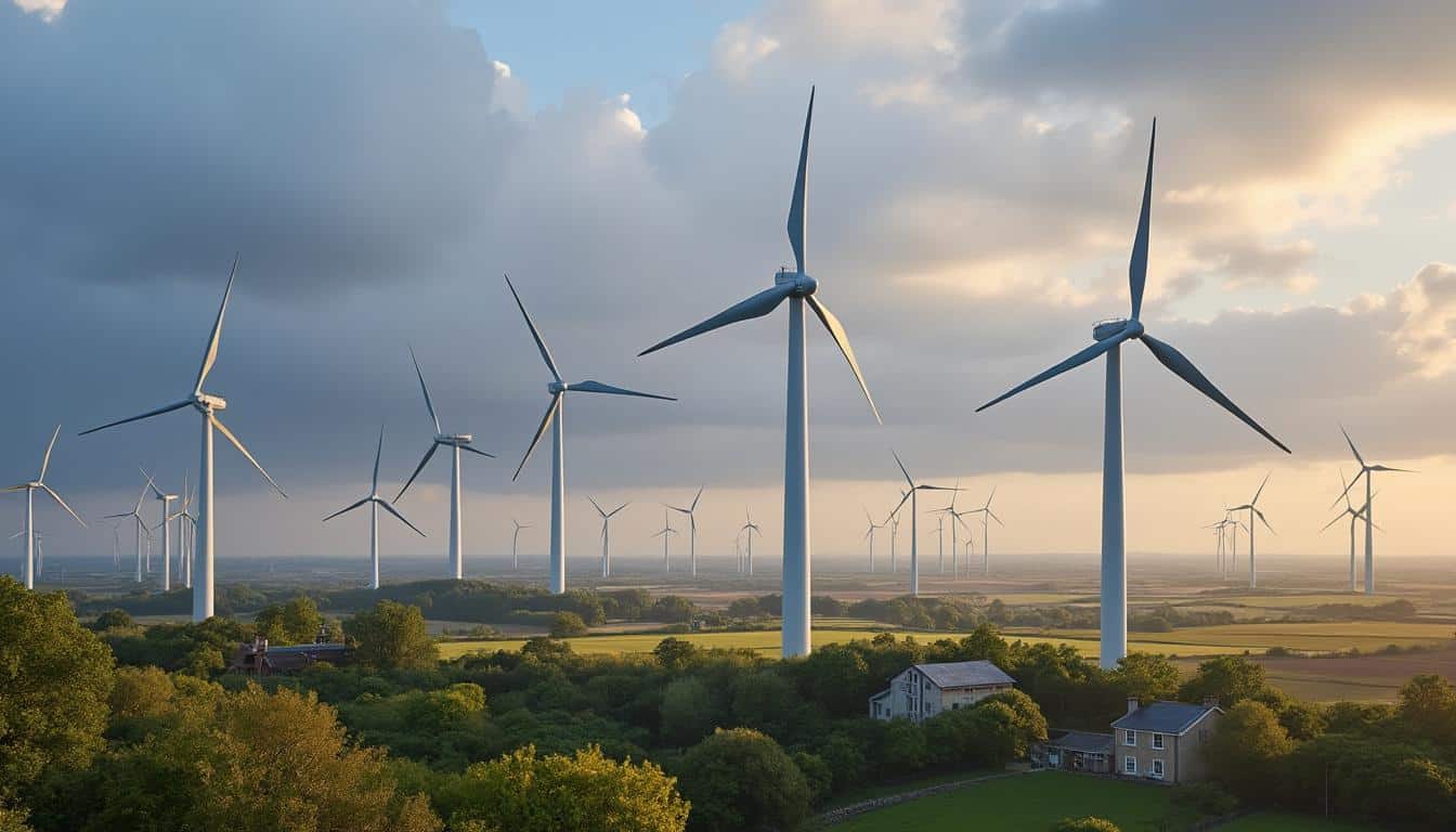 Illustration: Typologies des éoliennes selon leur hauteur et applications