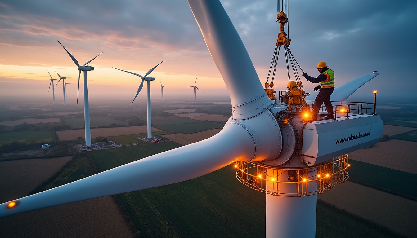 Illustration: Définition et rôle de la pale d’éolienne