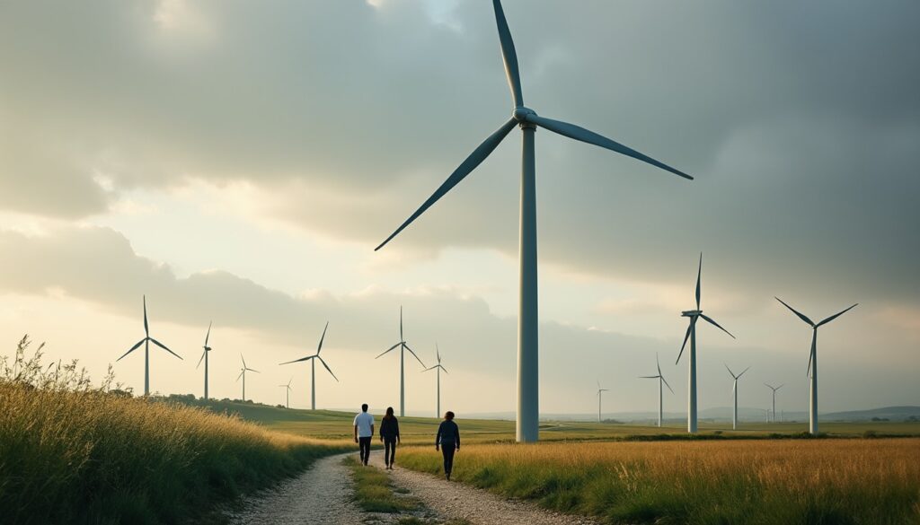 La taille des éoliennes : dimensions, évolution et enjeux