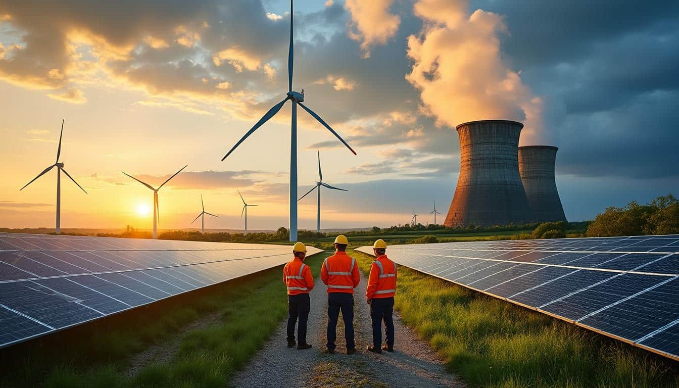 Illustration: Comprendre les avantages de l’énergie renouvelable et leurs différences avec les énergies fossiles