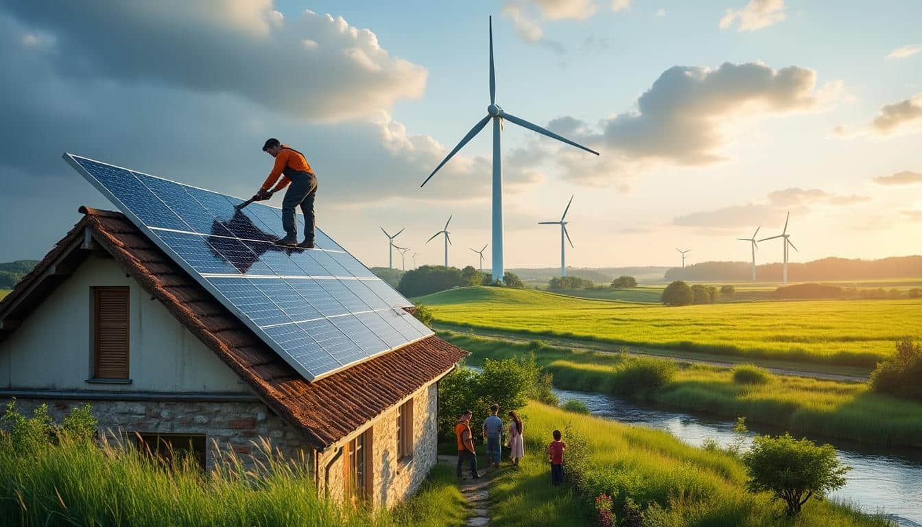 Illustration: Explorer les types d’énergies renouvelables et leurs applications concrètes