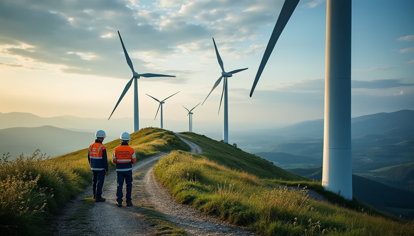 Illustration: Comment le fonctionnement d'une éolienne influence sa durée de vie ?
