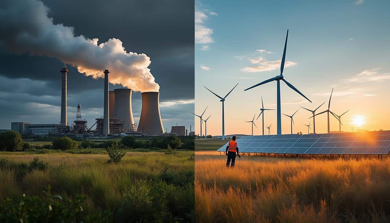 Illustration: Comprendre les différences essentielles entre l’énergie renouvelable et l’énergie fossile