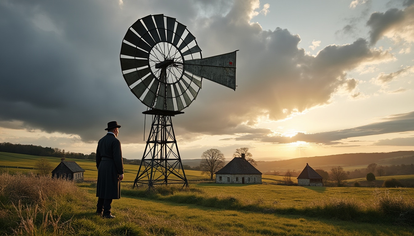 Illustration: Plongée dans l’histoire et le génie de l’éolienne Bollée