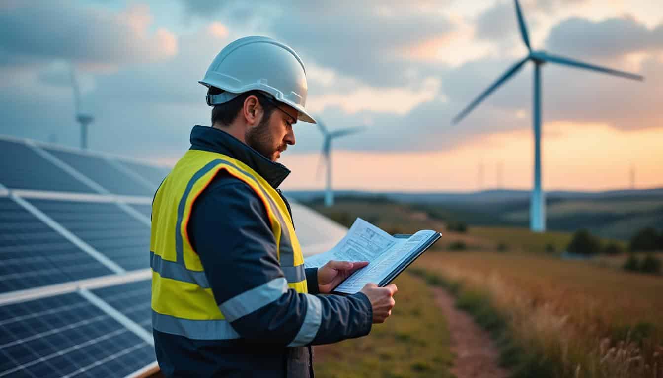 Illustration: Dans quels domaines et technologies l’ingénieur d’énergie renouvelable intervient-il ?