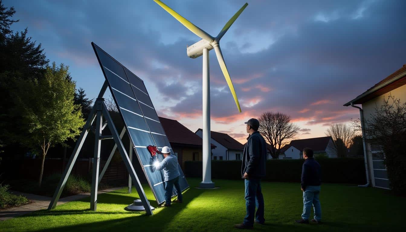 Illustration: Comment les innovations techniques offrent des solutions au bruit des pales d’une éolienne domestique