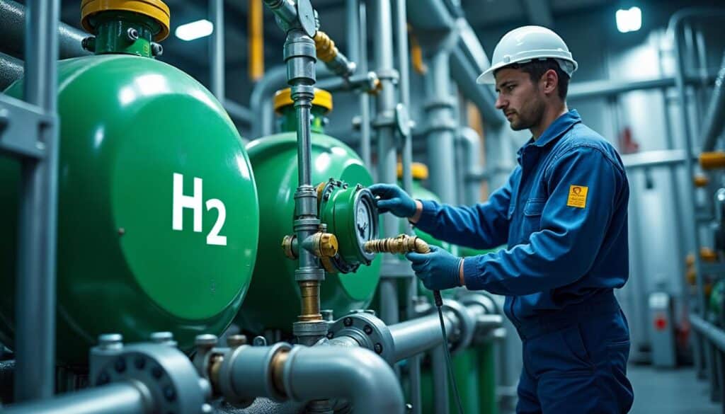 Hydrogène vert : compression à haute pression pour un stockage efficace
