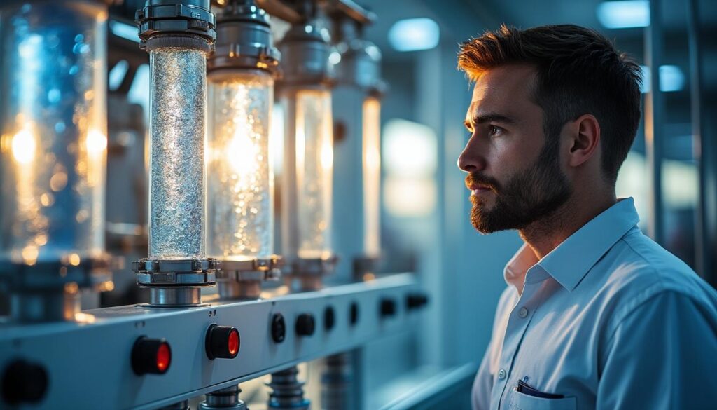 Hydrogène vert : production à partir de l’eau déminéralisée efficace