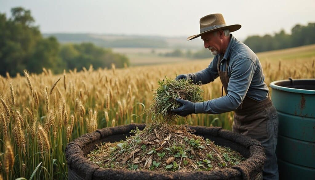 Biomasse et valorisation des résidus agricoles par compostage durable