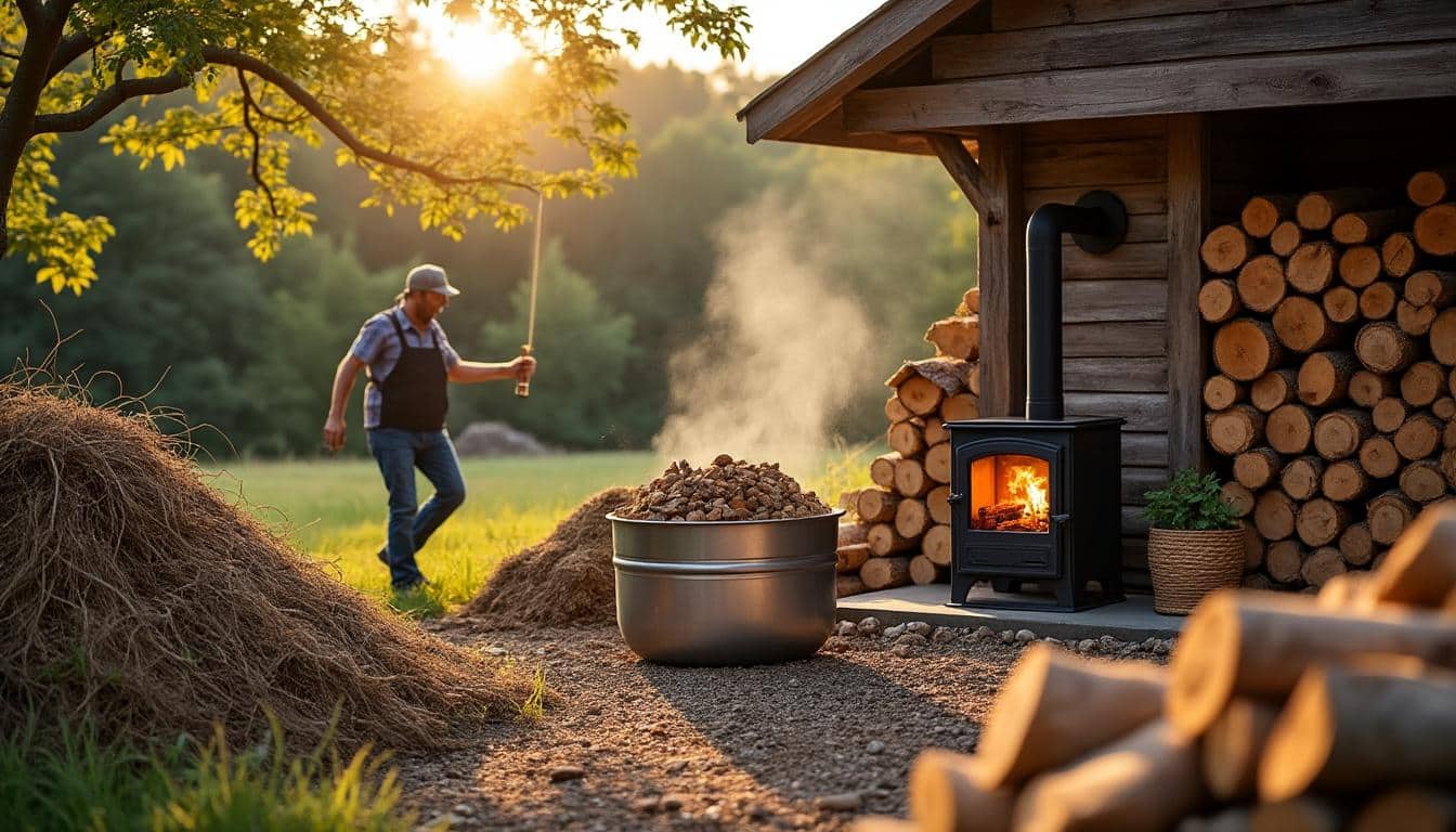 Illustration: Les différentes formes et usages du bois énergie selon les besoins