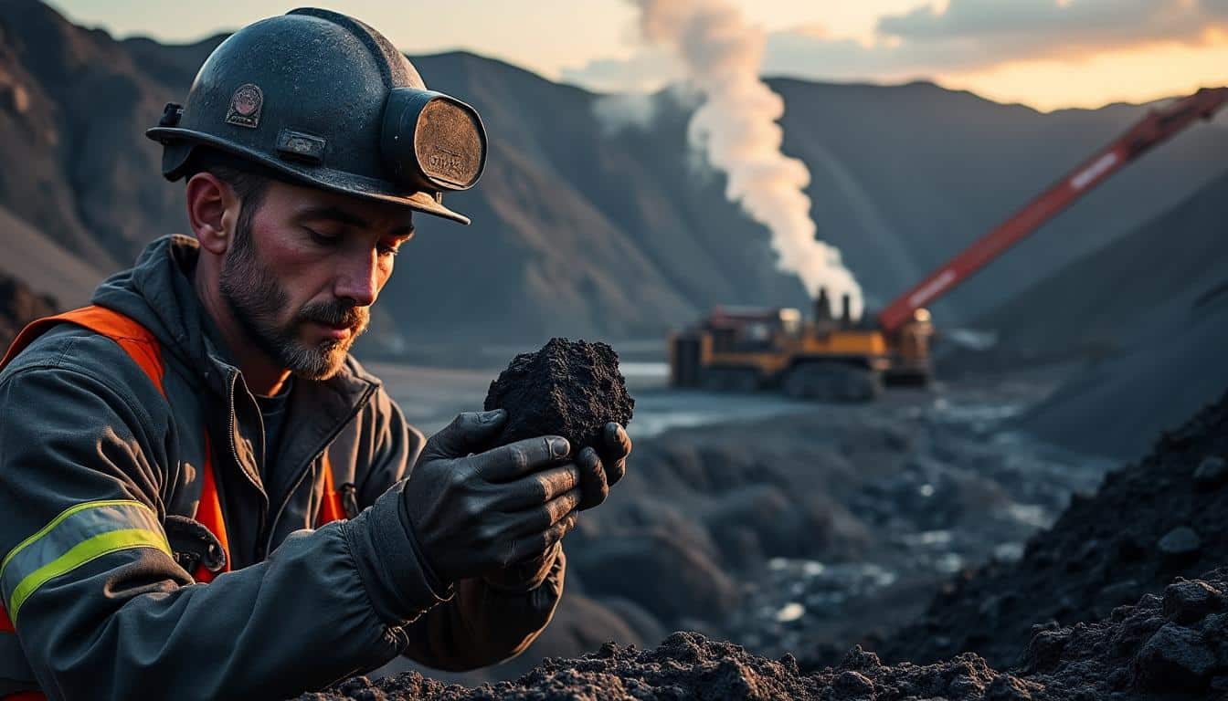 Illustration: Les caractéristiques essentielles du charbon en tant qu’énergie fossile non renouvelable