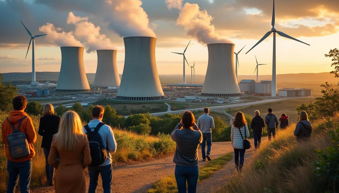 Illustration: Comprendre la différence entre énergie renouvelable, fossile et nucléaire