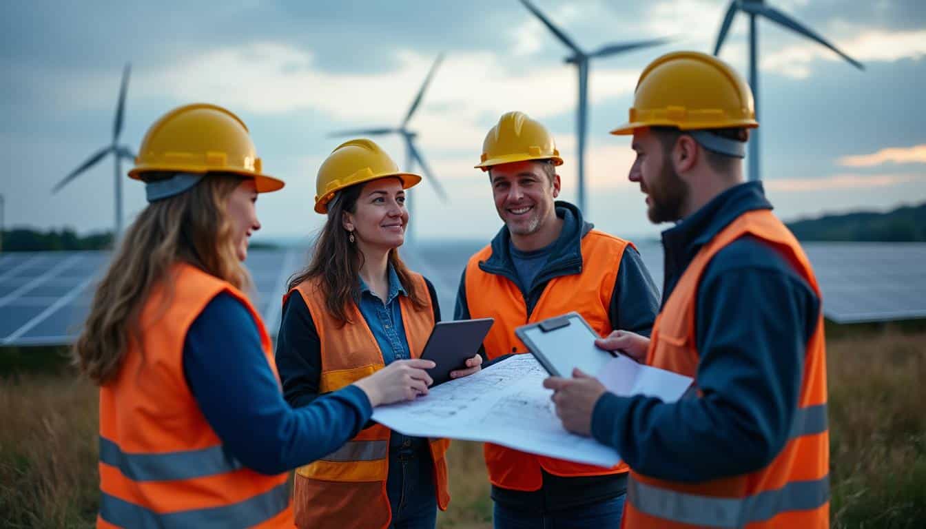 Illustration: Comment se définissent les métiers dans l’énergie renouvelable et leurs enjeux actuels ?