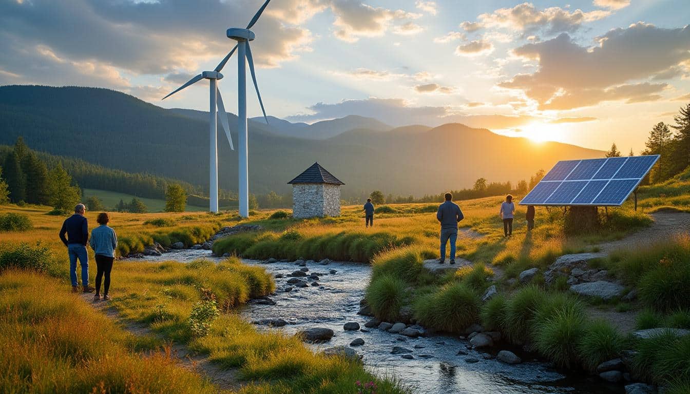 Illustration: Explorer les différentes sources d’énergie renouvelable et leurs spécificités