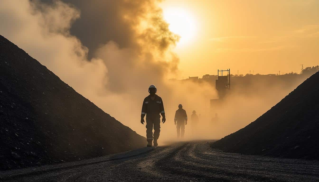 Gérer la formation de poussière fine lors du stockage du charbon