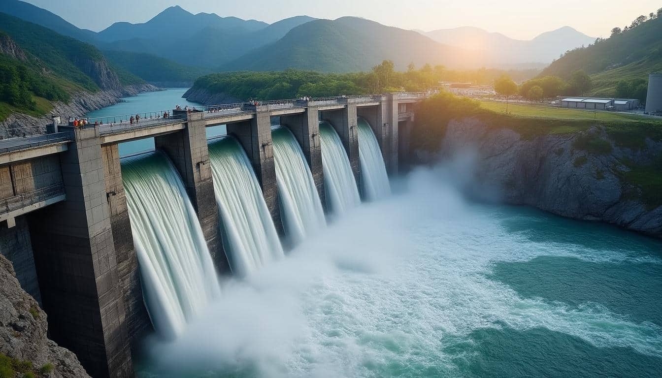 Illustration: Comprendre l’énergie hydraulique : une source renouvelable essentielle