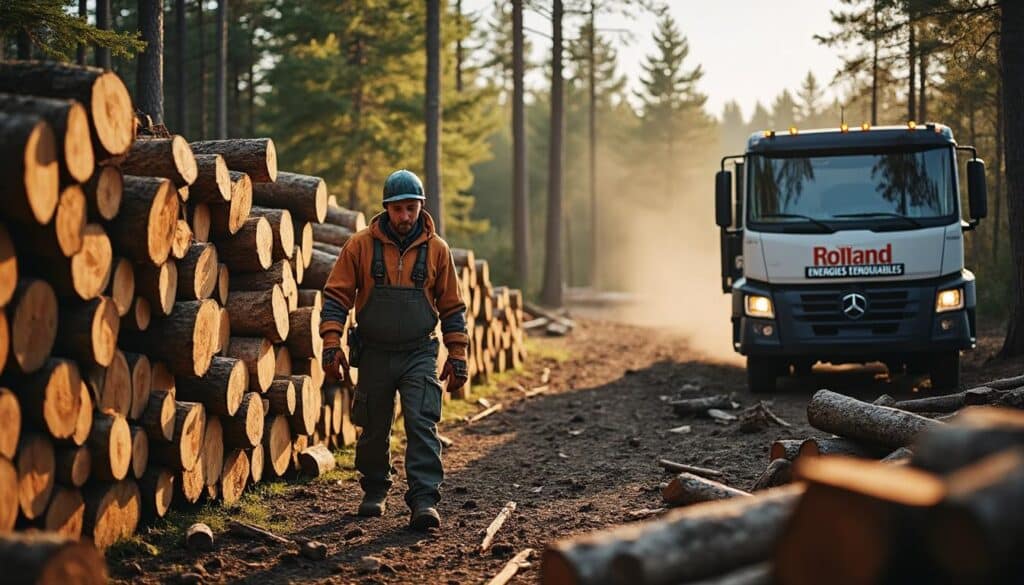 Rolland Énergies Renouvelables : expert du bois énergie durable