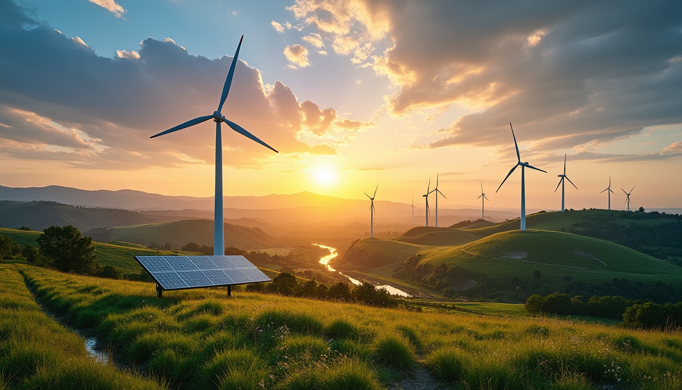 Illustration: Comprendre ce qu’est l’énergie renouvelable : définition et principes fondamentaux