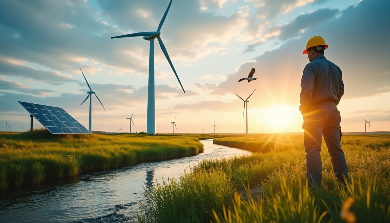 Illustration: Comprendre la définition de l’énergie verte et ses spécificités