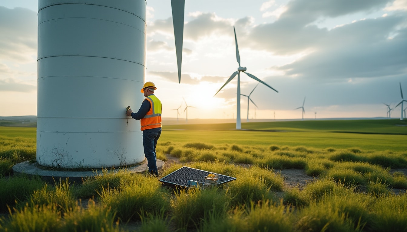 Illustration: Comprendre les bases de l’énergie éolienne renouvelable