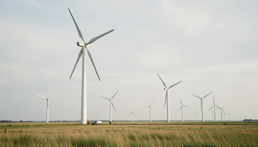 Quelle est la hauteur d’une éolienne selon son type ?