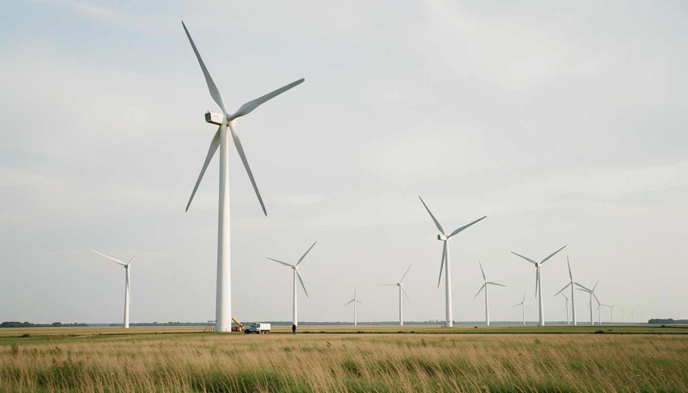 Quelle est la hauteur d’une éolienne selon son type ?