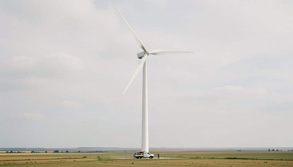 Comprendre la taille d’une éolienne et ses dimensions